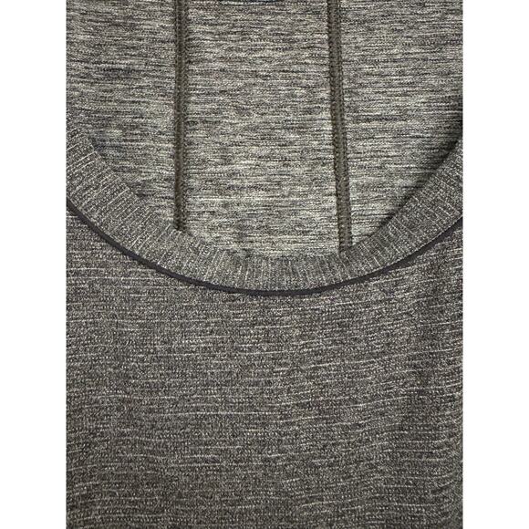 Lululemon Pace Perfect Tank | Size Large | Heathered Black Gray - Picture 4 of 6
